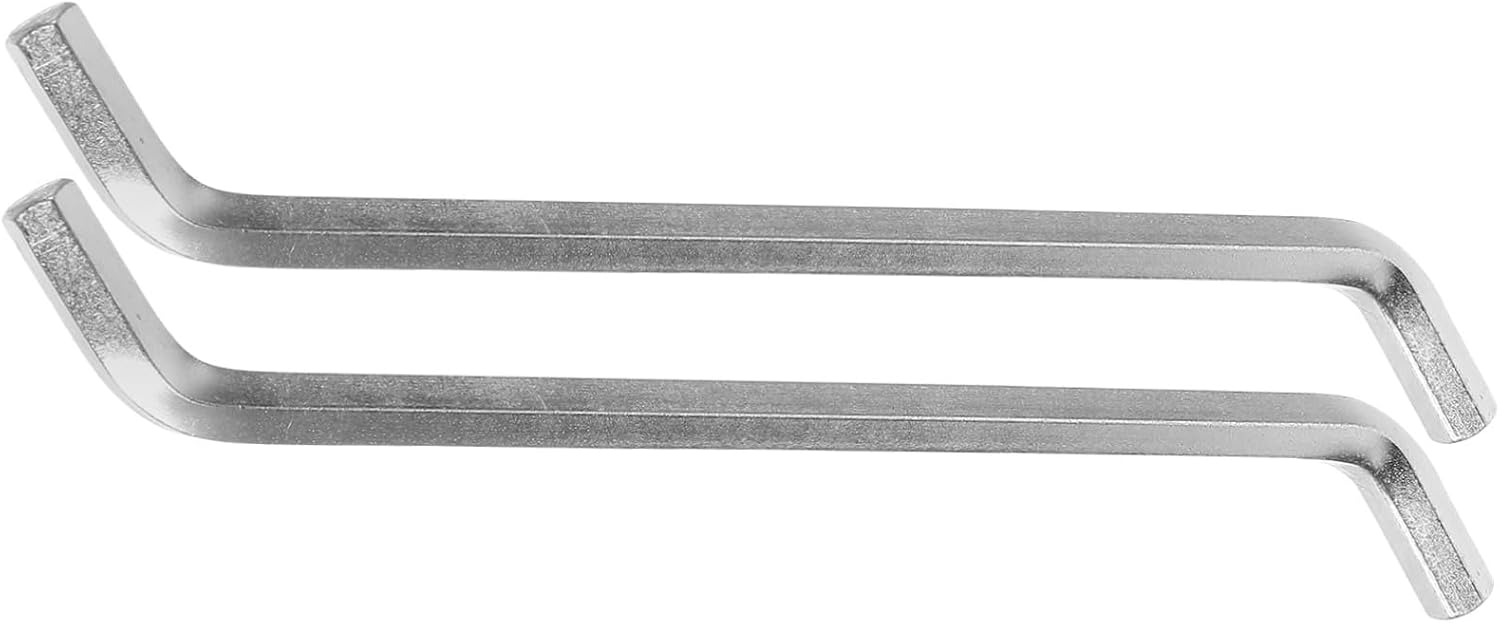 Vaguelly Stainless Steel Sink Garbage Disposal Wrench Set 2 pcs Food Waste Disposal Tool for Kitchen and Home Sturdy and Easy to Use
