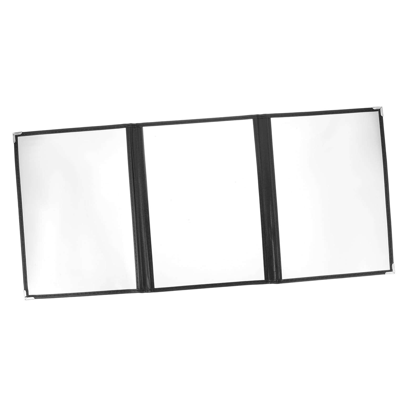 iplusmile 15piezas Carpeta De Menú Transparente De Pvc Funda De Menú Elegante y Resistente Para Restaurantes Diseño Esquinas Redondeadas Alta Capacidad y Fácil De Limpiar
