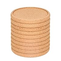 Algopix Similar Product 20 - Cork Coasters for Drinks Absorbent Set