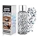GL-Turelifes Mermaid Sequins Chunky Glitter Liquid Eyeshadow Glitter Body Gel Festival Glitter Cosmetic Face Hair Nails Makeup Long Lasting Sparkling 30g (01# Silver)