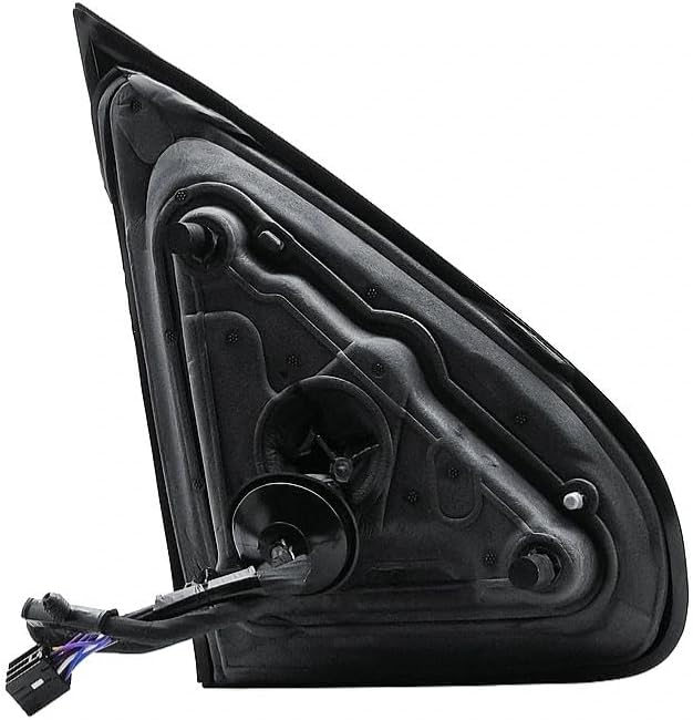 Driver Left Side Door Mirror Power and Heated Glass with Turn Signal Arrow with Menory and Chrome Back Cover Power Folding for 2014-2019 Chevrolet Silverado GMC Sierra 1500 2500 3500