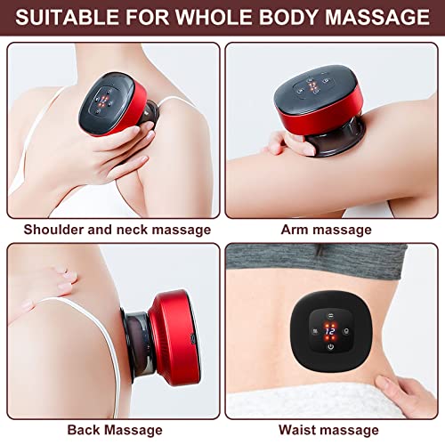 Orfonbi Smart Dynamic Cupping Therapy Set, 4-In-1 Vacuum Gua Sha Electric Cupping Massager With Red Light Therapy For Pain Relief, Knots, Aches And Massage (Green) #TOP5