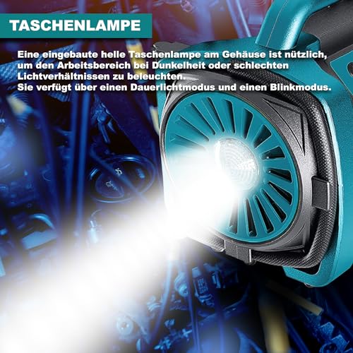 K&S KöNner&SöHnen Ks P30 Pompa Ad Aria Elettronica Portatile 12 V Compressore D'aria 35 L/Min, Compressore Auto 150 Psi, Modalità Ad Alta Pressione, Cavo 3 M, Spegnimento Automatico, Compressore - 2