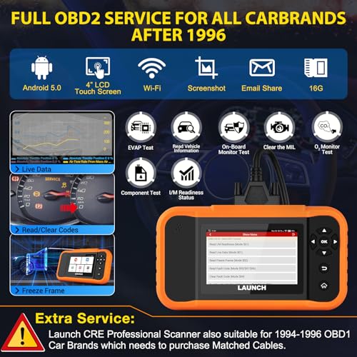 image for 2024 LAUNCH Creader Elite V2.0 for FGC Bidirectional Scanner fit for G