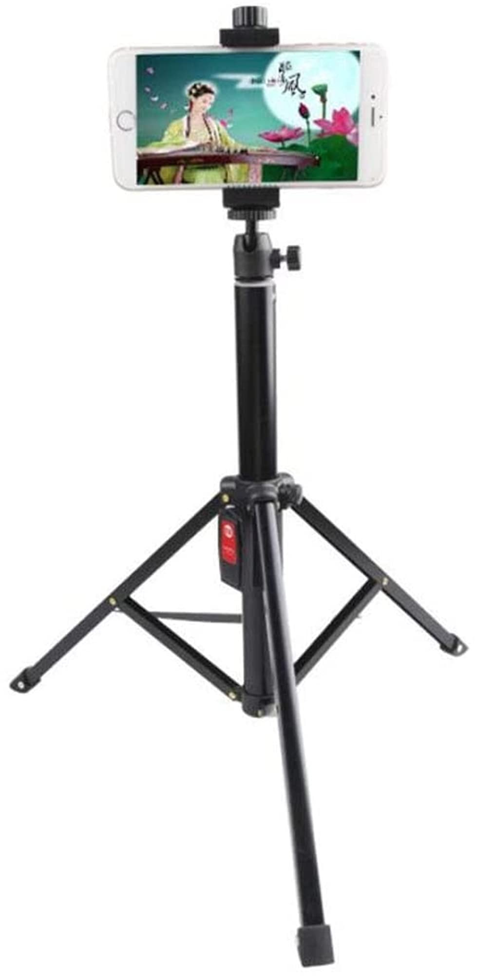 Selfie Tripod,Selfie Bluetooth de Aluminio Extensible con Soporte Remoto inalámbrico y trípode