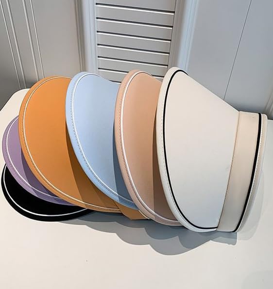 Visera para mujer con ala ancha y protección solar UPF 80+ miniatura 7