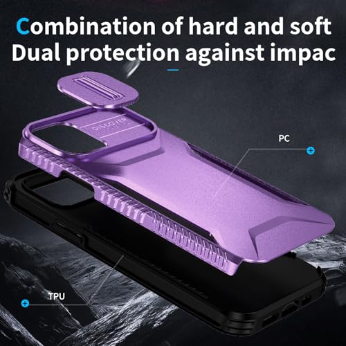 Protection iPhone 12 antidérapante antichoc avec cache caméra