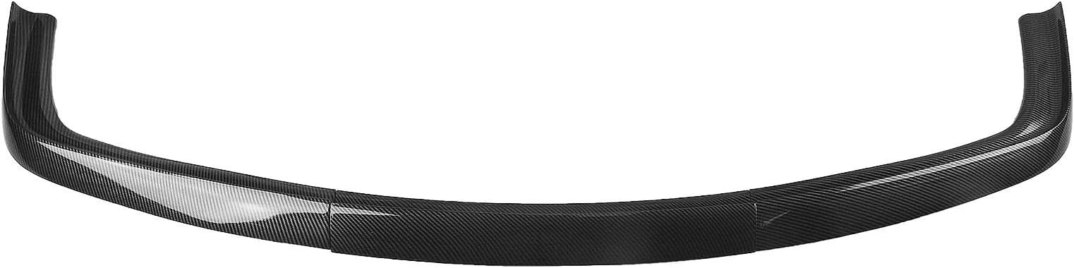 Front Spoiler Car Front Bumper Spoiler Lip Lower Guard Plate Splitter Auto Accessories For BMW E36 For M3 1992-1998 Front Bumper Spoiler(Carbon Look)
