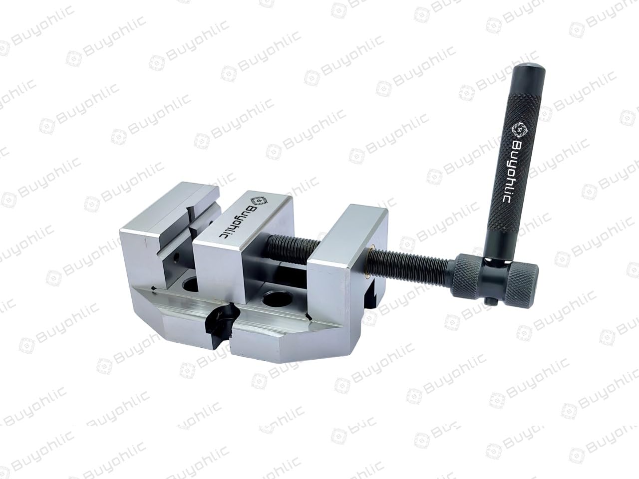 Buyohlic Morsa di precisione in acciaio per rettifica larghezza ganascia 60 mm