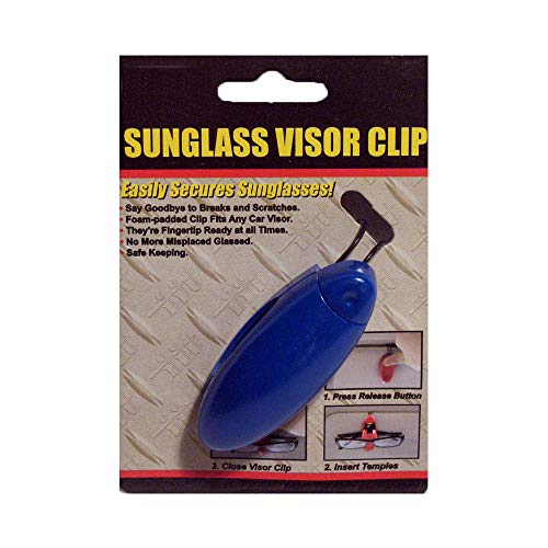 IIT 17930 New Sunglass Visor Clip Sunglasses Eyeglass Car Auto Holder Plastic,