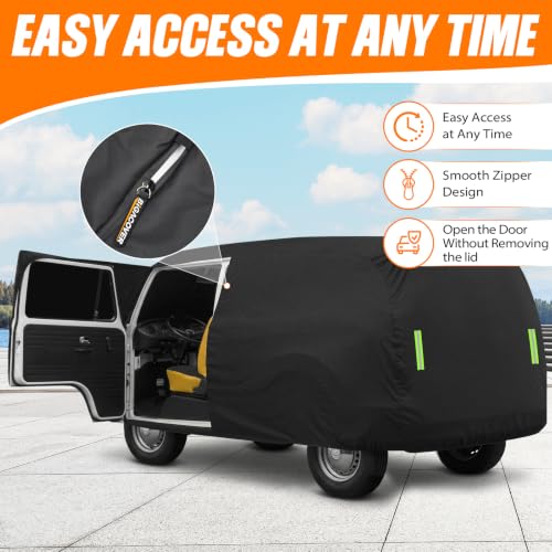 Image of Car Cover for 1950-1992 VW Bus T1 T2 T3, Waterproof 420D Oxford Cloth Cover
