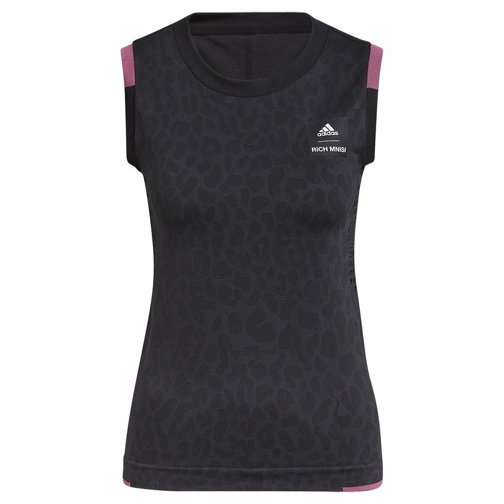 adidas Rich Mnisi Tennis Primeknit Canotta da donna, colore nero