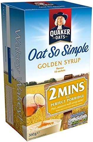 Quaker Oat So Simple Golden Syrup 360g