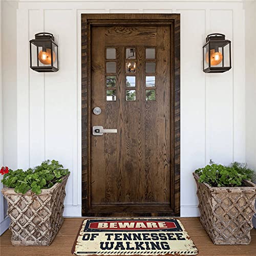 Tapis d'entrée intérieure antidérapant style ferme 65x90 cm