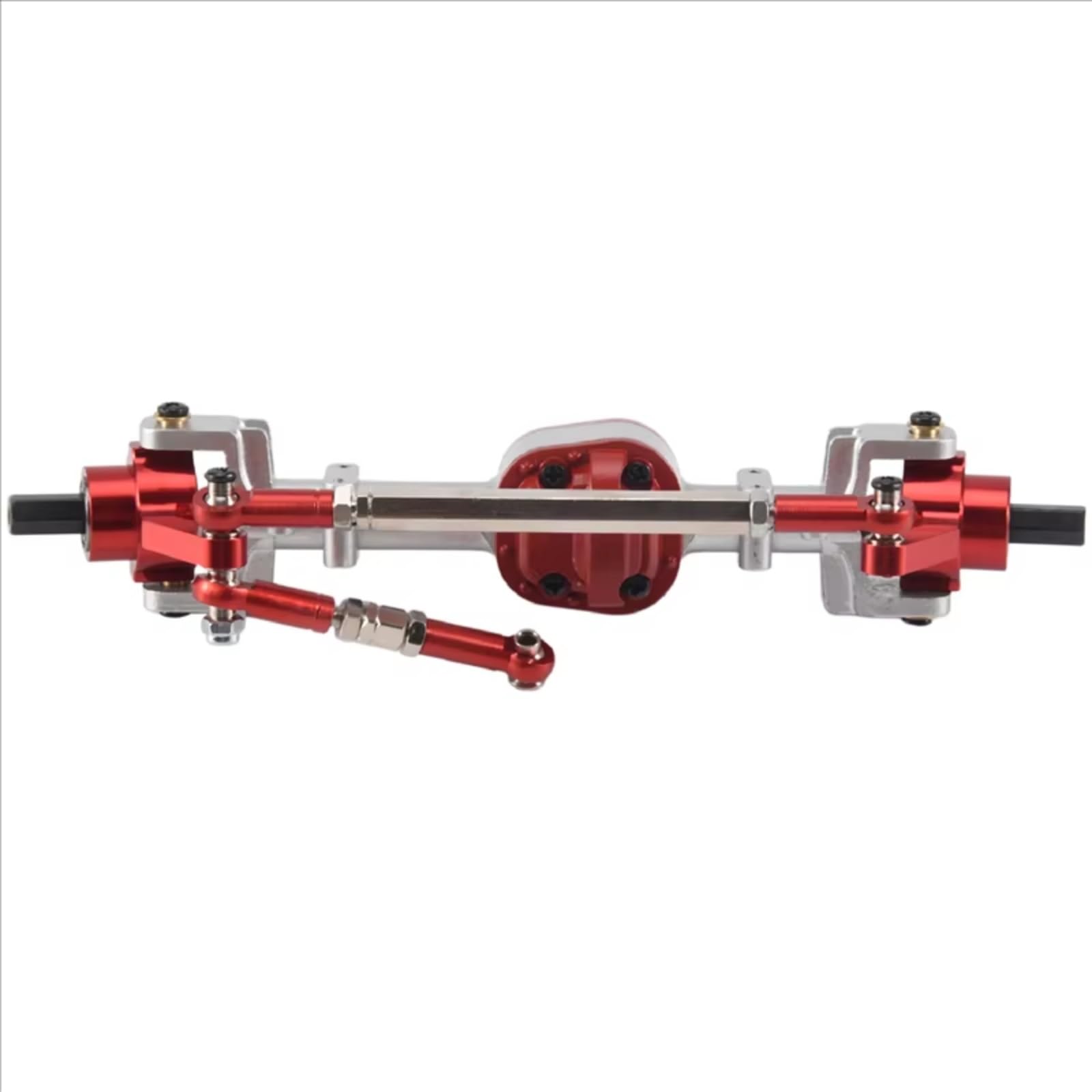 Compatible con MN D90 D91 D96 D99S para MN-90 para MN99S 1/12 RC Car Upgrade Parts Metal Front Rear Bridge Eje De Transmisión Piezas