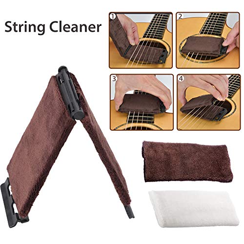 image for SEGMINISMART Instrument String Cleaner,Guitar String Cleaner,String Cl