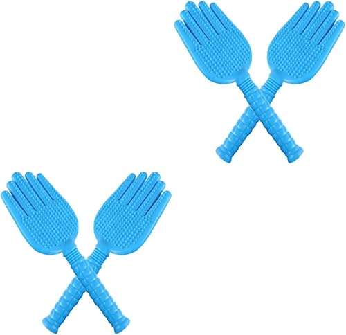 Healifty 2 piezas de masaje para el hogar, martillo de mano de acupuntura de mano, forma de palmada, alivio muscular en forma de palmada, alivio de