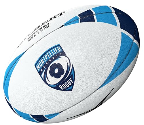 Gilbert Ballon de Rugby Montpellier - Collection Officielle Montpellier Herault Rugby