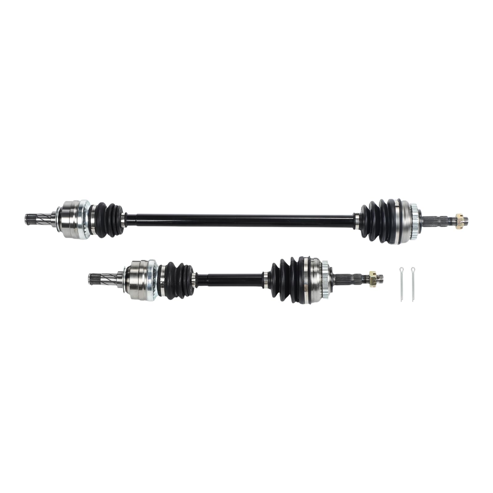 2x Antriebswelle mit ABS-Zahnring links & rechts Gelenkwelle Vorderachse Kompatibel mit Opel Corsa C X01 Kasten/Schrägheck 24427064 26076879