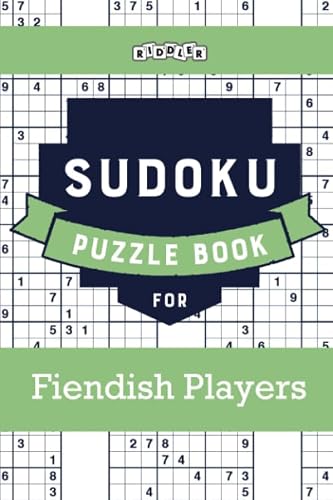 Sudoku Puzzle Book for Fiendish Players