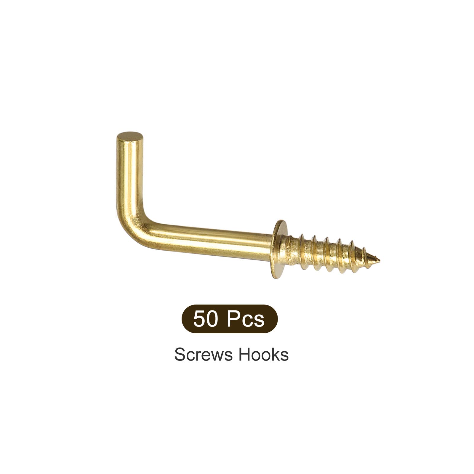 METALLIXITY L Forme Crochues (36mm/1.42") 25Pcs, Plafond