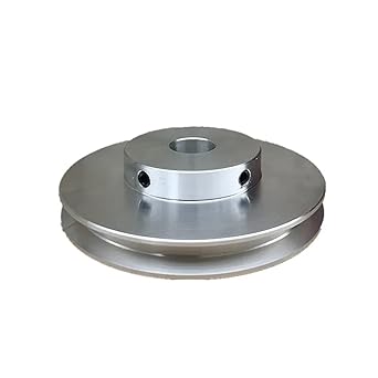 External Diameter 100mm Pulley Single Groove V-Belt Type A Pulley Motor Belt Drive Pulley10mm