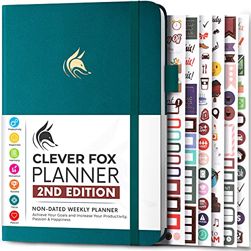 Clever Fox Planner 2 ? Jt EB[N[&}X[S[vi[ ԊǗ & YI[KiCU[ tȂ A5 (_[NeB[)