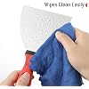 Bates- Putty Knife Set, 4 Pack, Stainless Steel, 4 5 6 & 10 in 1 Multi Purpose Painters Tool, Soft Grip Handle, Hammer End, Spackle Knife, Metal Paint Scraper Tool, Wall Scraper