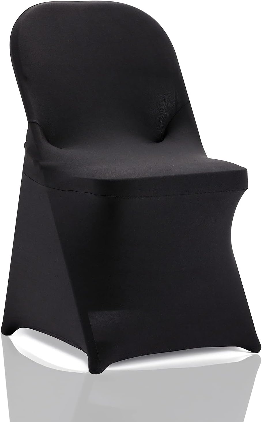 6 PCS Black bricia Stretch Spandex Folding Chair Slipcovers, Dining Room Chair Covers Stretch Chair Slipcovers Protector for Wedding, Banquet, and Party 6 PCS Black bricia Stretch Spandex Folding Chair Slipcovers, Dining Room Chair Covers Stretch Chair Slipcovers Protector for Wedding, Banquet, and Party