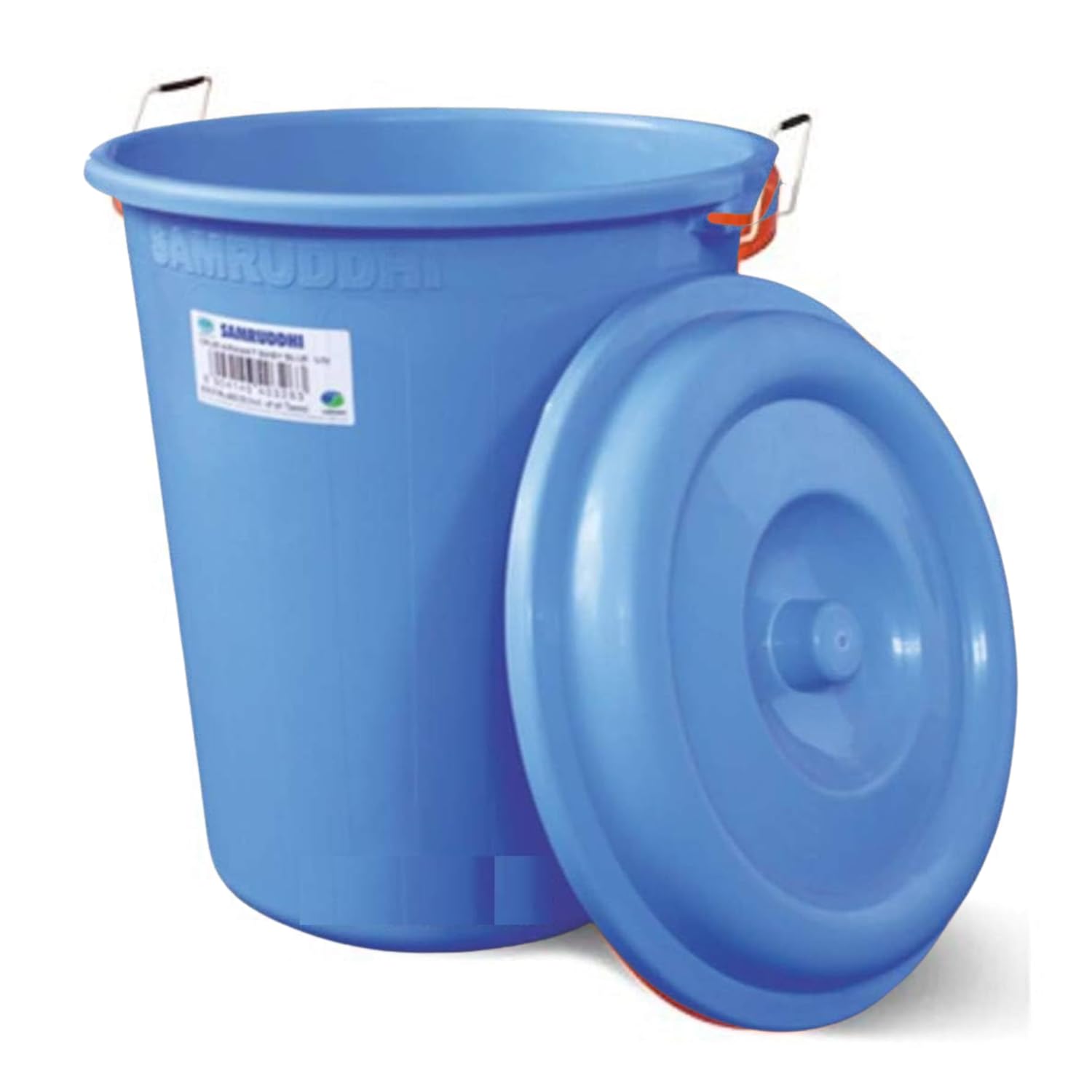 100 Litre Unbreakable Plastic Water Storage Drum Blue Heavy-Duty Leak-Proof Water Tank for Household & Industrial Use Durable Plastic with Lid & Handles Long-Lasting-picture-26