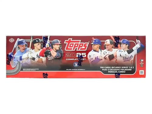 2025 Topps Factory Set Baseball Hobby (Box) 700 Cards Per Set + 1 Five-Card Foilboard Parallel Pack