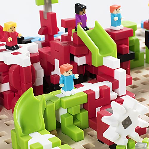 Guidecraft Io Blocks Center: 458 Building Pieces, 400 Io Blocks And 4 Storage Bins With Activity Table For Kids - Stem Educational And Learning Toy For Toddlers #TOP6