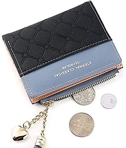 Image of Valentoria Womens Wallet Cute Elegant Long Slim Card Holder Case Minimalist Coin Purse Thin Tassels Zip Clutch Wallets for Girls Ladies | Cute