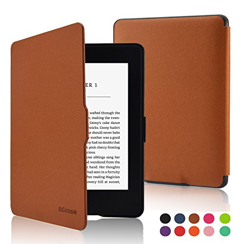 ACdream Kindle Paperwhite Case, The Thinnest and Lightest PU Leather Smart Cover Case