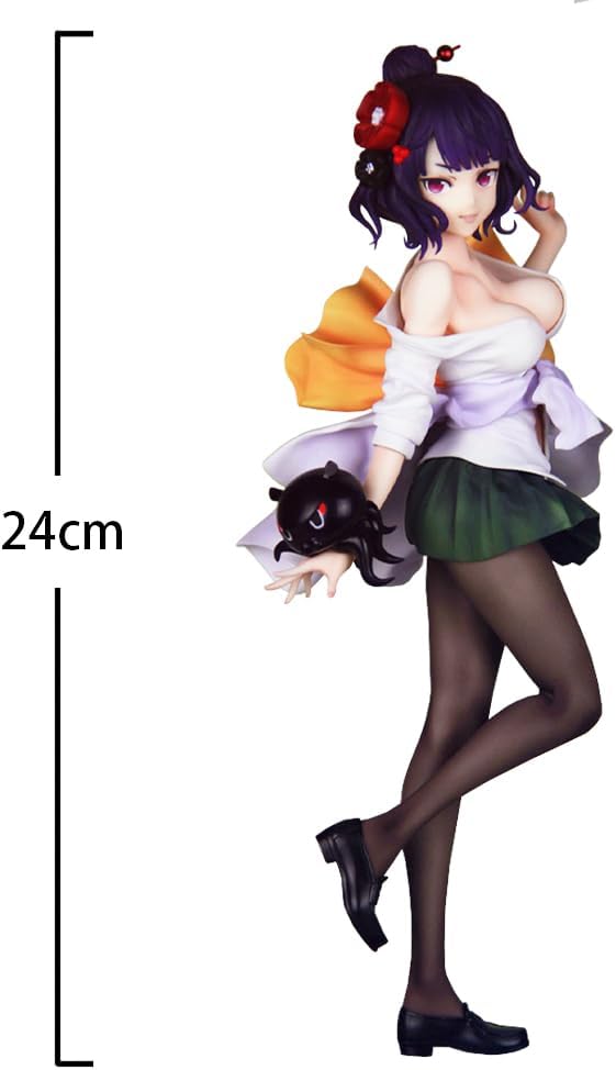 QAHEART Anime Illustration Katsushika Hokusai Figure FGO Fate Stay Night Action Figures Original Art Painting Ornament Collectibles