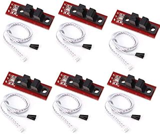 6PCS Optical Endstop Light Control Limit Switch for RAMPS 1.4 Board 3D Printers Parts with 3 Pin Cable Accessories