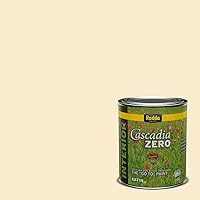 Vista 137 de Rodda Paint CASCADIA ZERO Interior Semi-Gloss Paint & Primer in One, Quart, Gold Tweed