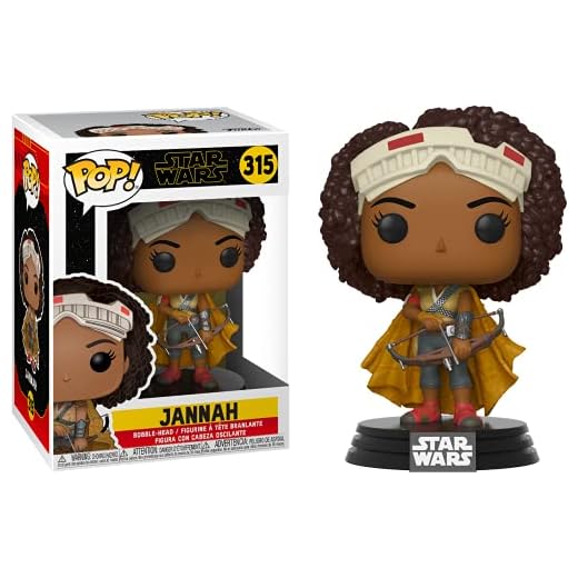Funko- Pop Star Wars The Rise of Skywalker-Jannah Disney Figura coleccionable, Multicolor (39884)