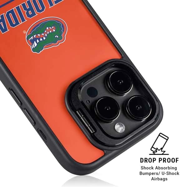 Skinit Kickstand Phone Case Compatible with iPhone 14 Pro Max - Officially Licensed University of Florida Gainesville Est 1853 Design