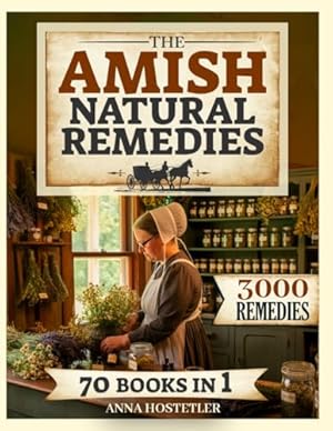 Book cover The Amish Natural Remedies: 3000 Holistic Remedies for Your Family's Daily Life; Embrace the Amish Tradition and Restore Vitality with Ancient Herbal Preparations