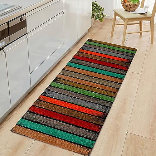 Tapis de couloir super absorbant 60x250cm lavable pour décoration chambre H