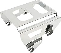 Vista 9 de TCT-MOTORPARTS - Respaldo de montaje único desmontable para Harley Road Street Glide 2014-2025