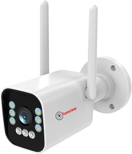 Trueview 3mp 1296p HD All Time Color 4G Sim Based Bullet CCTV Security Camera for Home, Shop, Office, Farm, and Construction Site | IP66 Waterproof…