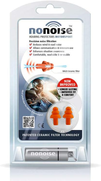 Nonoise Motor - New Generation Ear Plugs - Ceramic Filter