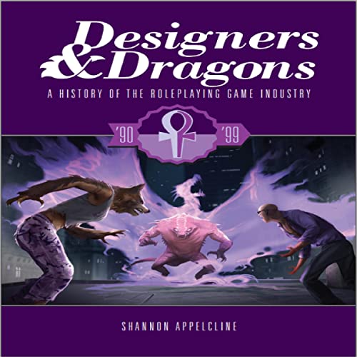 Designers &amp;amp; Dragons: The 90s by Shannon Appelcline episode artwork