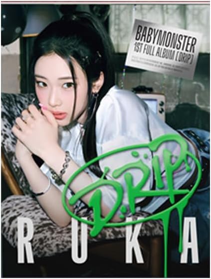 BABYMONSTER - 1ST FULL ALBUM [DRIP] (YG TAG ver) (RUKA) + Extra photocards