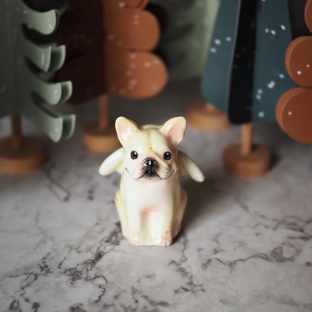 S size Custom Ceramic Dog Sculpture, Pet Cremation Urn, Custom Pet Memorial Personalized Gift, Memorial for Pets