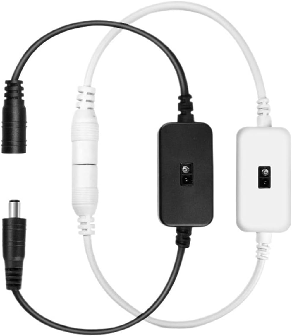 DC12-24V Sensor Switch Detector 3A Switch Dimmer for LED Light Strip Cabinet Closet Light(Black)