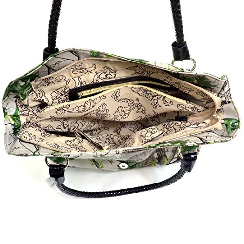 Western Rhinestone Buckle Accent Purse Handbag Matching Wallet4