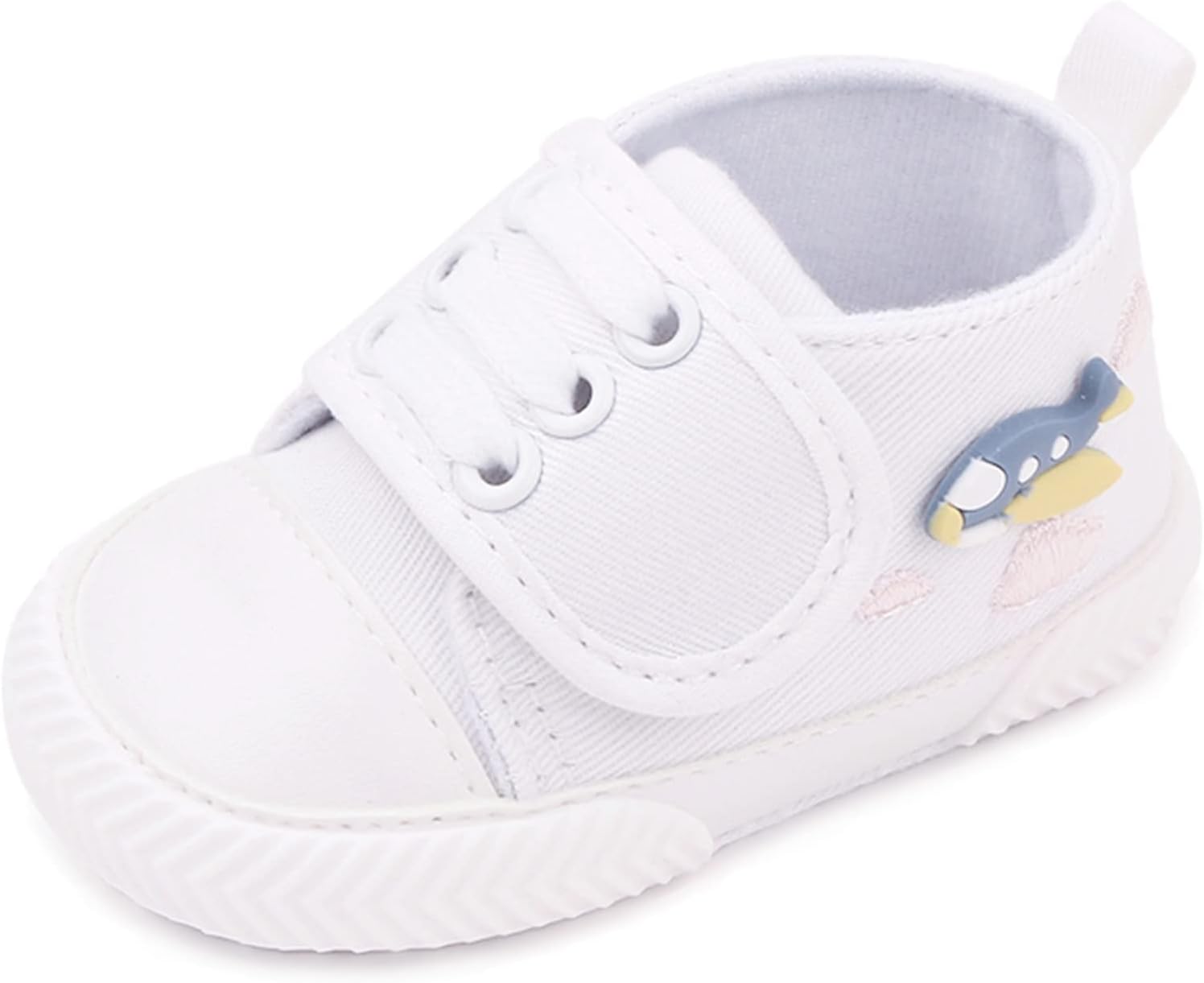 Baby Boys Girls Sneakers Soft Infant Crib Shoes Anti-Slip Lightweight Toddler First Walkers